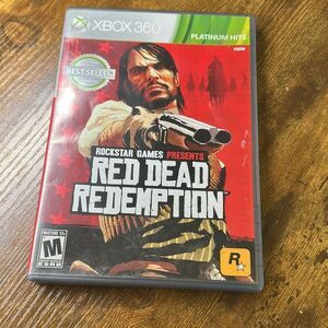 Red Dead Redemption Xbox 360 video Game‎ Rated M Platinum Hits No Manual